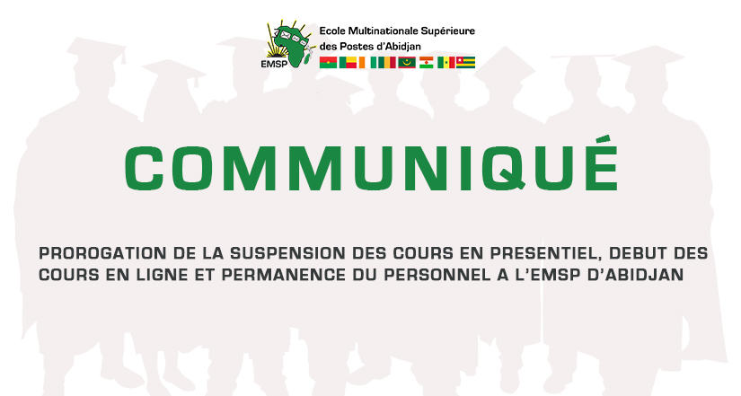 Communiqué de l'EMSP 